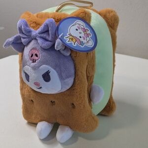 Kuromi Plush Ice Cream Sandwich S'mores Sanrio Japan Hello Kitty